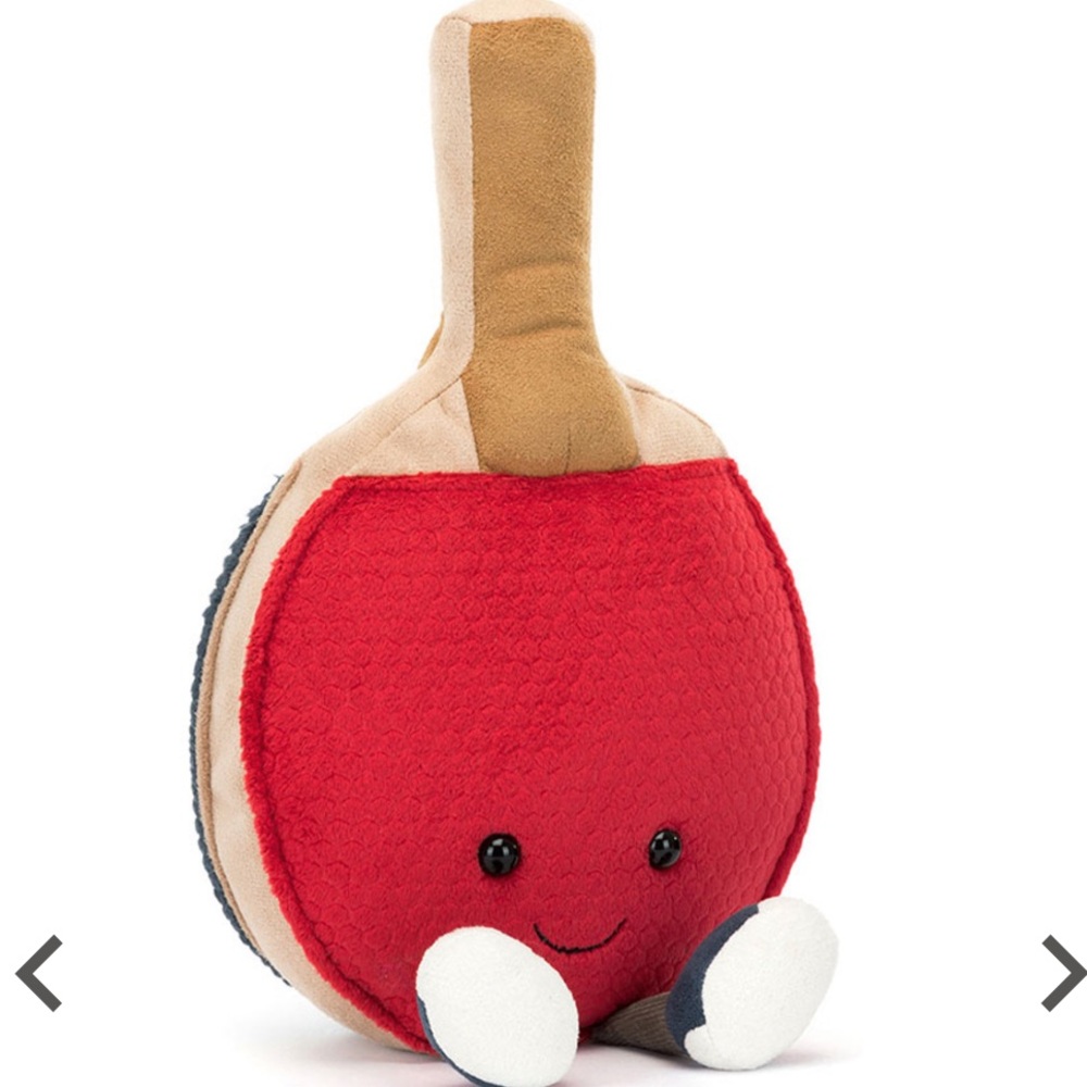 Jellycat Table Tennis Paddle